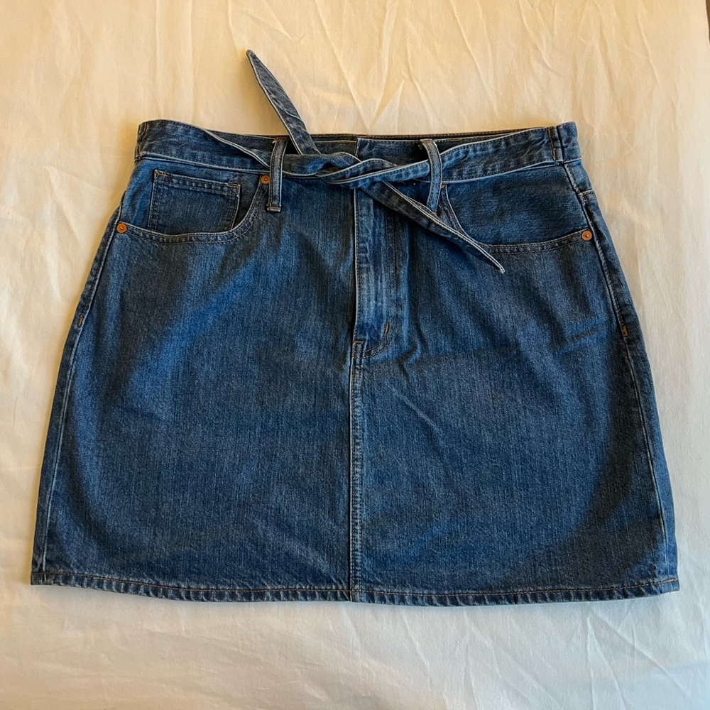 Madewell High Waisted Mini Skirt